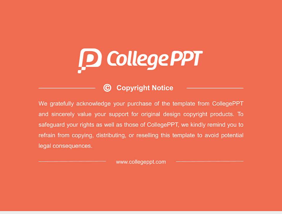 Amberton University Thesis Proposal/Graduation Defense PPT Template4:3 ratio PPT effect preview image5