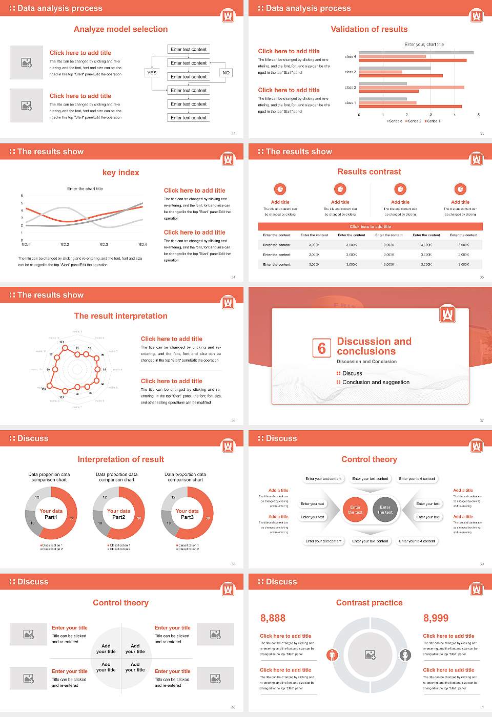 Amberton University Graduation Thesis Defense PPT Template16:9 ratio PPT effect preview image5