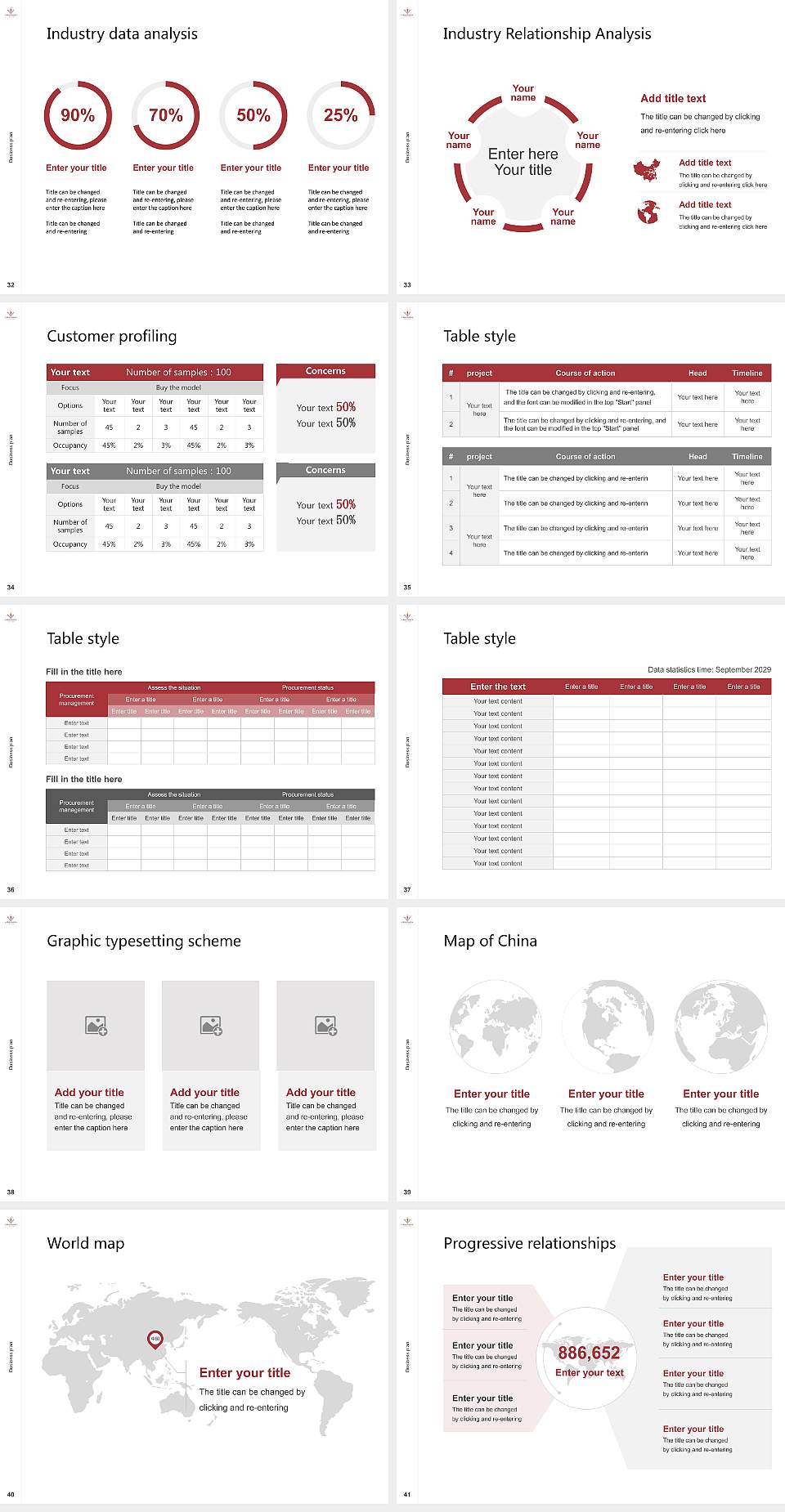 Anna Maria College Competition/Entrepreneurship Contest PPT Template4:3 ratio PPT effect preview image5