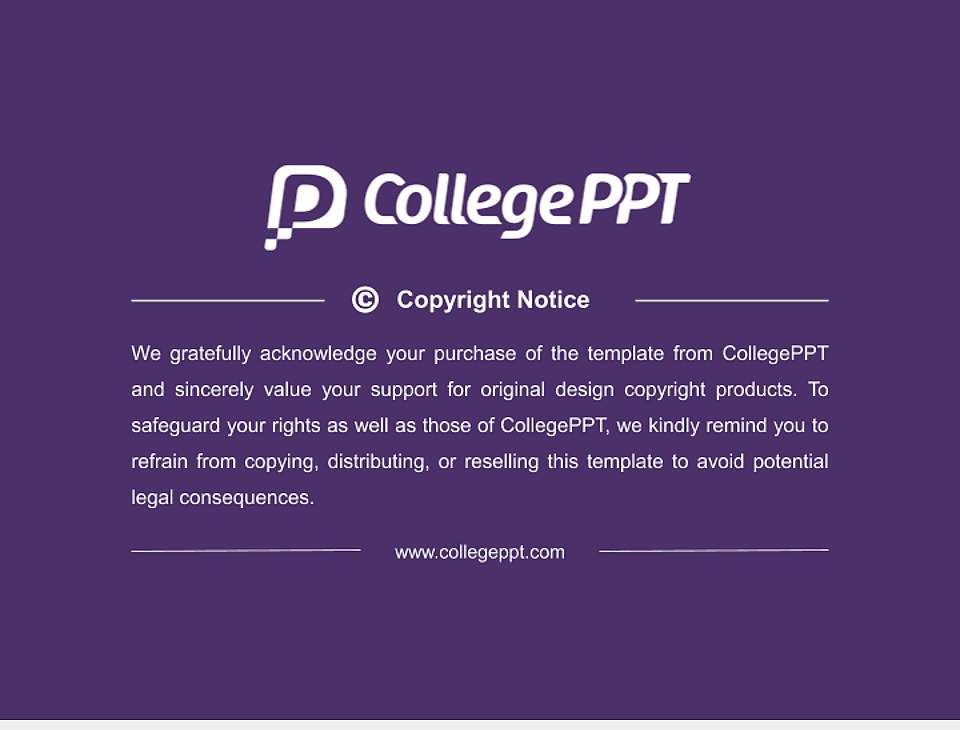 Albion College General Purpose PPT Template4:3 ratio PPT effect preview image6
