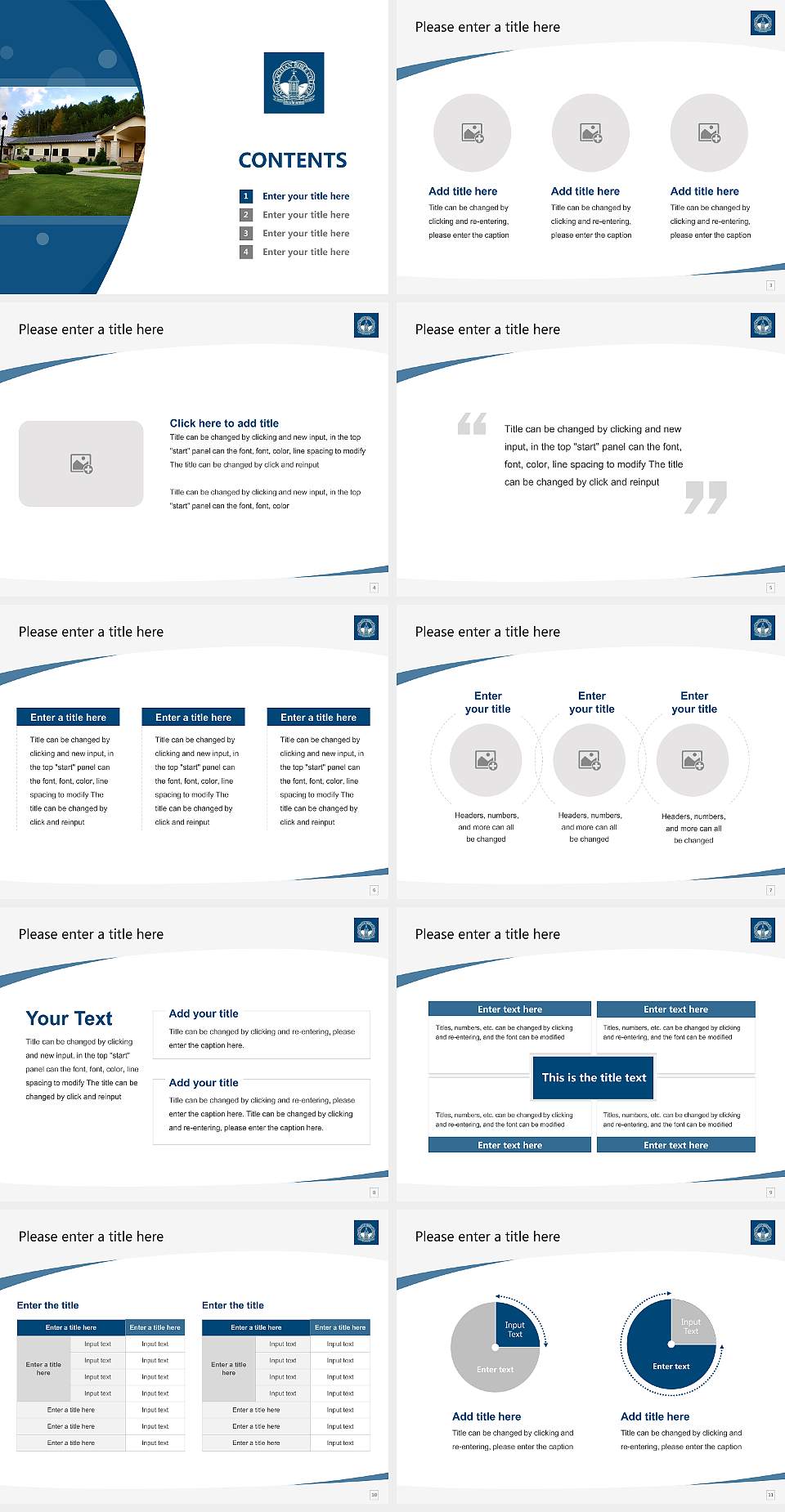 Appalachian Bible College Course/Courseware Creation PPT Template4:3 ratio PPT effect preview image2