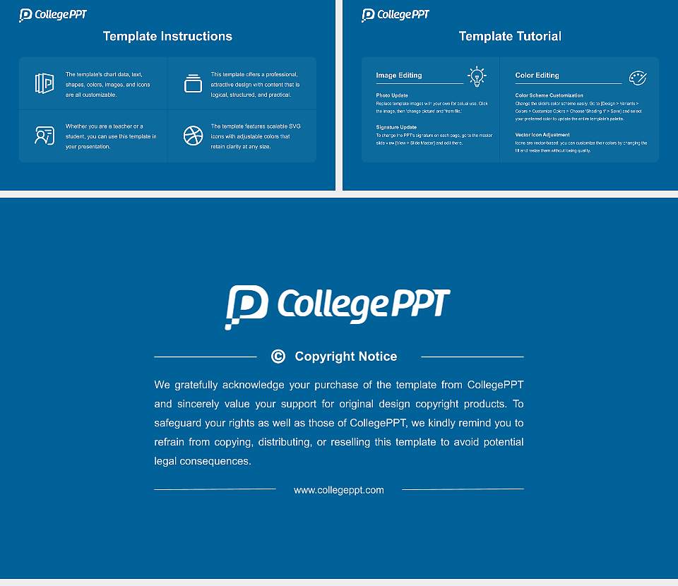 Adventhealth University Course/Courseware Creation PPT Template16:9 ratio PPT effect preview image5