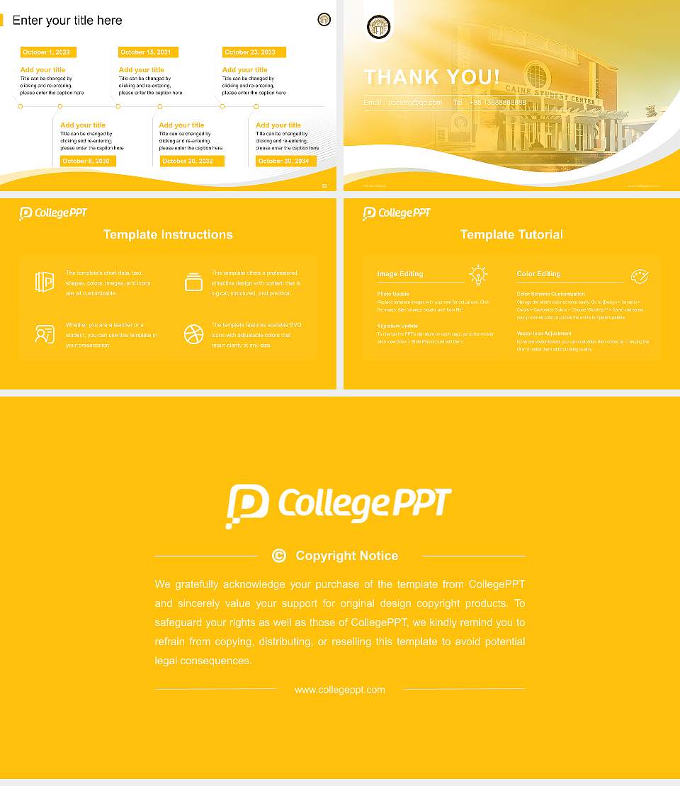 Adrian College Lecture Sharing and Networking Event PPT Template16:9 ratio PPT effect preview image4
