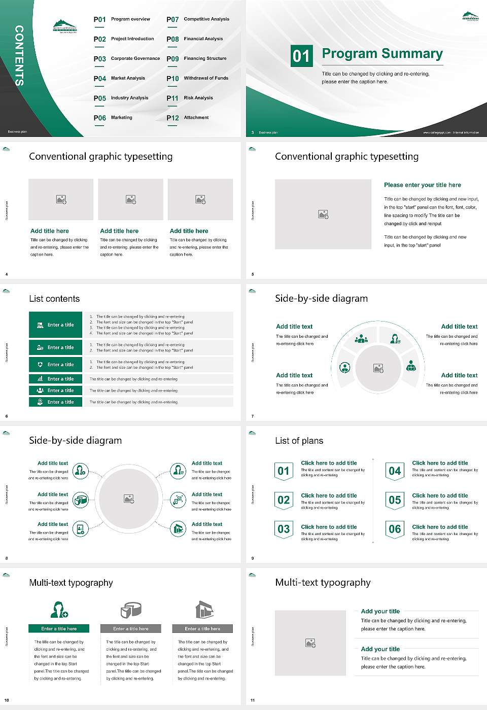 Adams State University Competition/Entrepreneurship Contest PPT Template16:9 ratio PPT effect preview image2