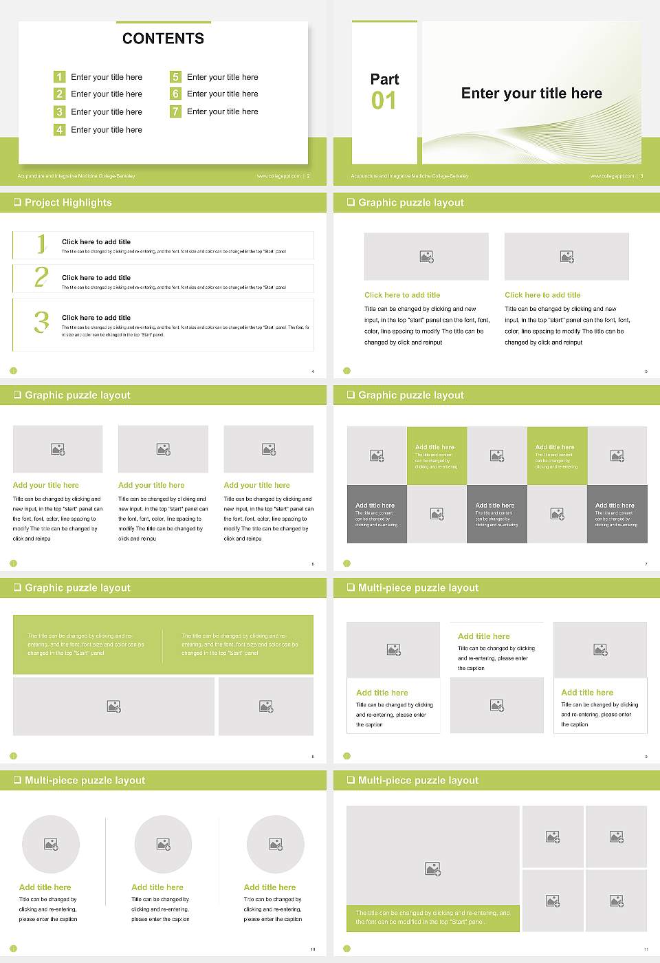 Acupuncture and Integrative Medicine College-Berkeley General Purpose PPT Template16:9 ratio PPT effect preview image2