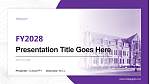 Agnes Scott College Academic Presentation/Research Findings Report PPT Template