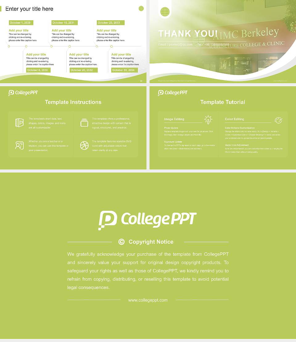 Acupuncture and Integrative Medicine College-Berkeley Lecture Sharing and Networking Event PPT Template16:9 ratio PPT effect preview image4