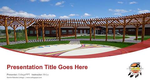 Aaniiih Nakoda College Course/Courseware Creation PPT Template