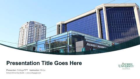 Antioch University-Seattle Course/Courseware Creation PPT Template