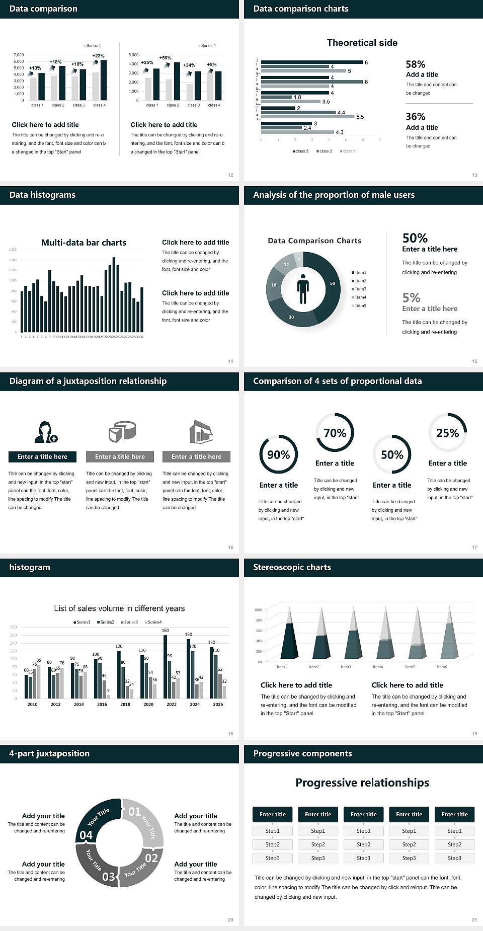 Antioch University-New England Thesis Proposal/Graduation Defense PPT Template4:3 ratio PPT effect preview image3