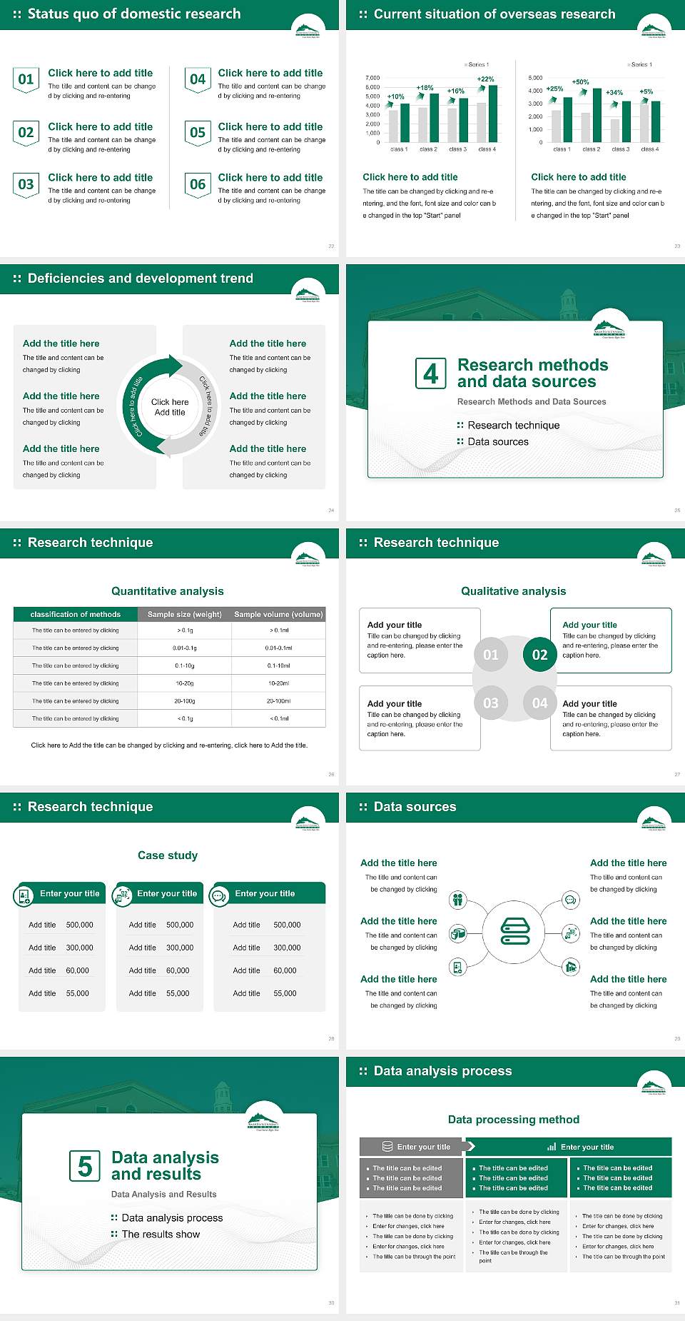 Adams State University Graduation Thesis Defense PPT Template4:3 ratio PPT effect preview image4