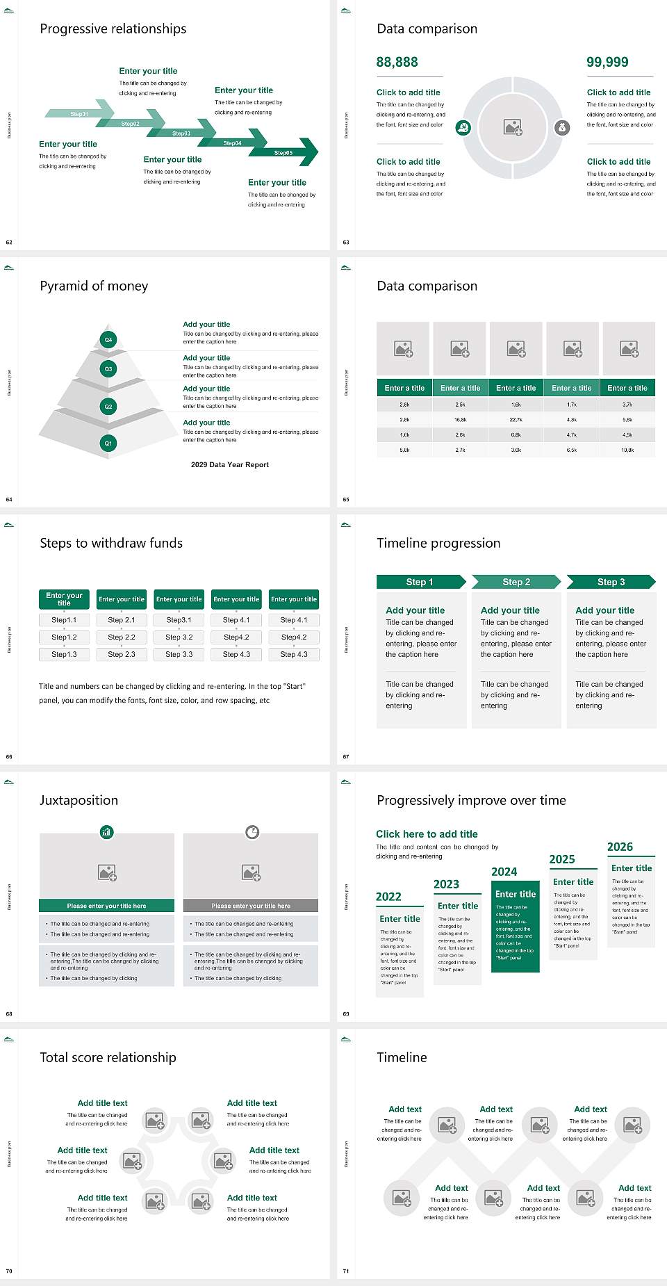 Adams State University Competition/Entrepreneurship Contest PPT Template4:3 ratio PPT effect preview image8
