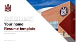 Alabama a & M University Resume PPT Template