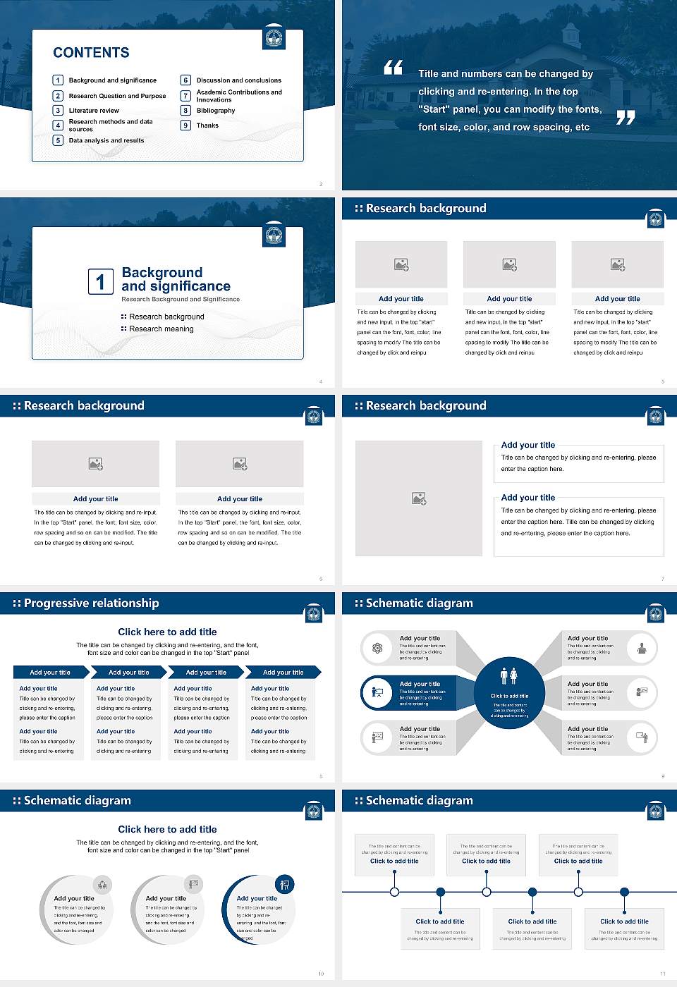 Appalachian Bible College Graduation Thesis Defense PPT Template16:9 ratio PPT effect preview image2