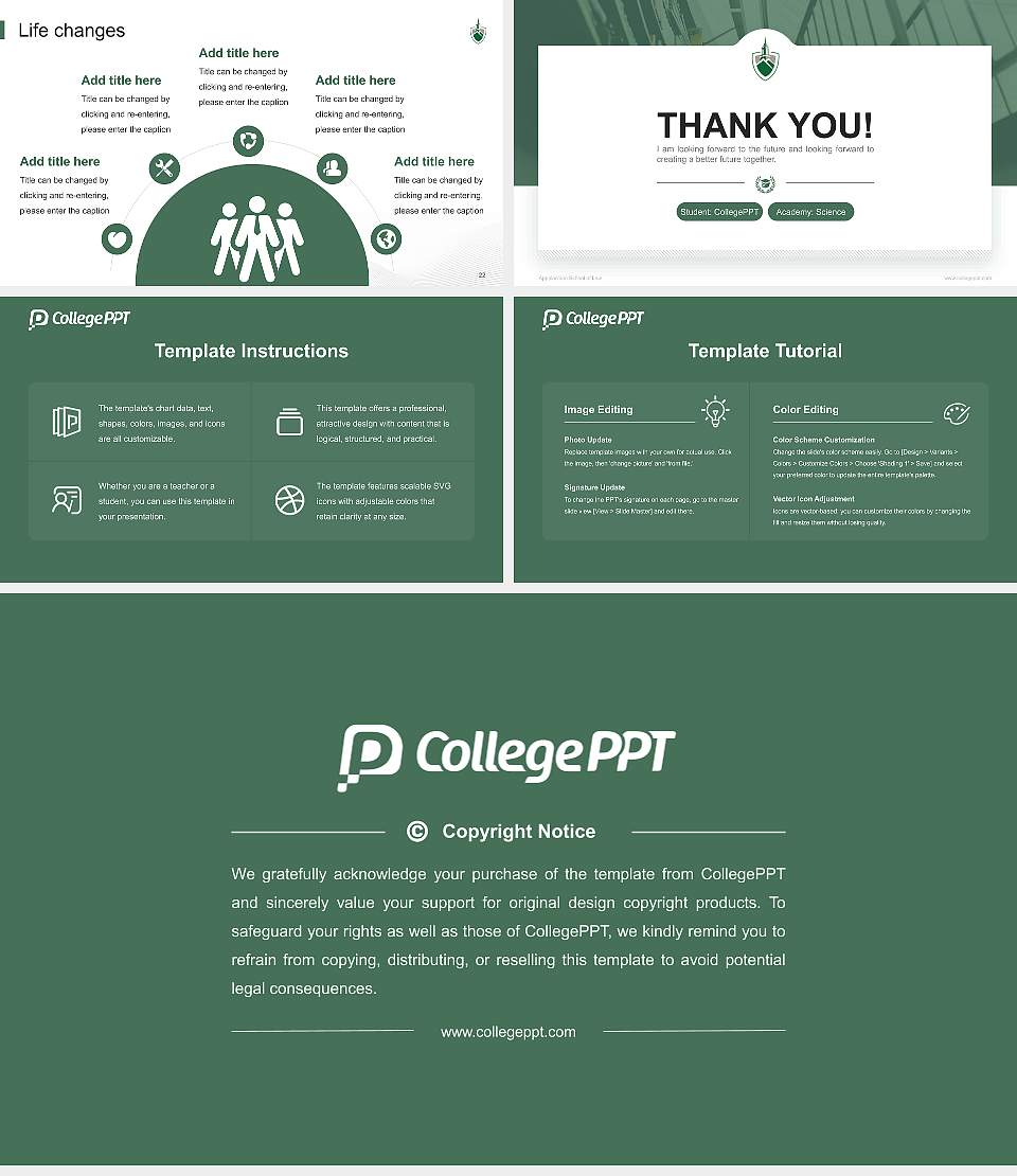 Appalachian School of Law National Scholarship Defense PPT Template16:9 ratio PPT effect preview image4