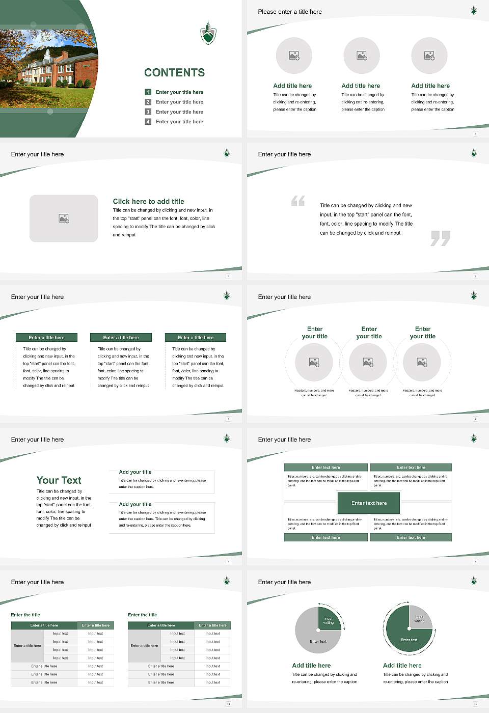 Appalachian School of Law Course/Courseware Creation PPT Template16:9 ratio PPT effect preview image2