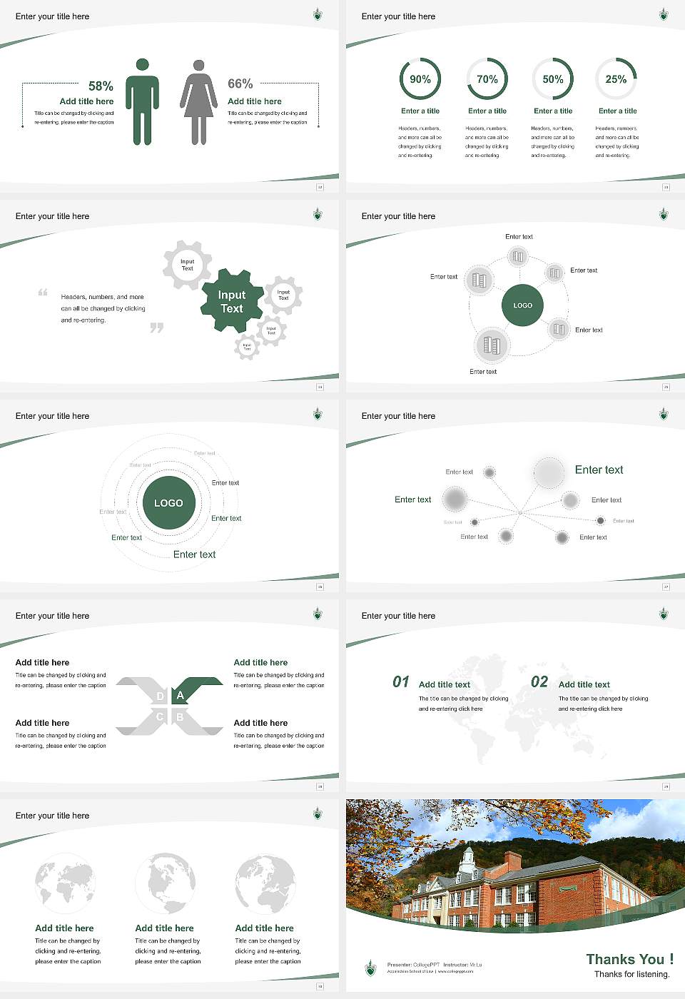 Appalachian School of Law Course/Courseware Creation PPT Template16:9 ratio PPT effect preview image4
