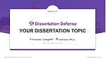 Agnes Scott College Graduation Thesis Defense PPT Template