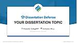 Adventhealth University Graduation Thesis Defense PPT Template