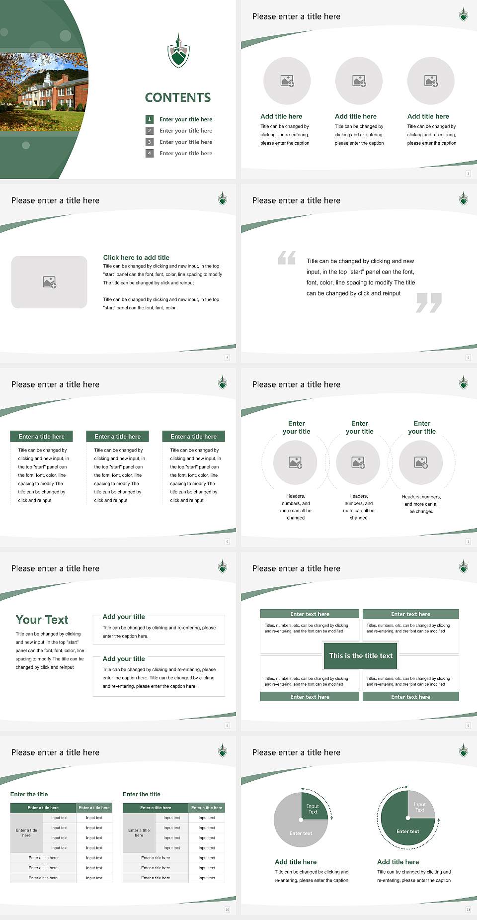 Appalachian School of Law Course/Courseware Creation PPT Template4:3 ratio PPT effect preview image2