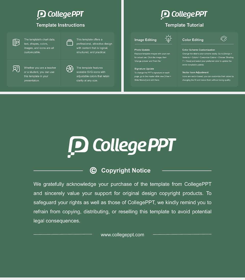 Appalachian School of Law Course/Courseware Creation PPT Template4:3 ratio PPT effect preview image5