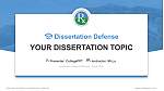 Appalachian College of Pharmacy Graduation Thesis Defense PPT Template