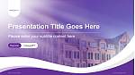 Agnes Scott College Lecture Sharing and Networking Event PPT Template