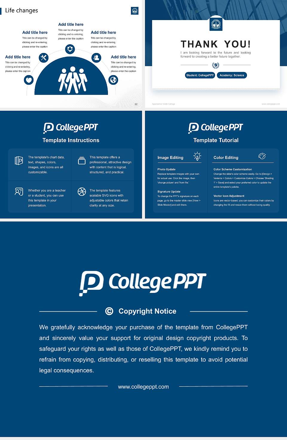 Appalachian Bible College National Scholarship Defense PPT Template4:3 ratio PPT effect preview image4