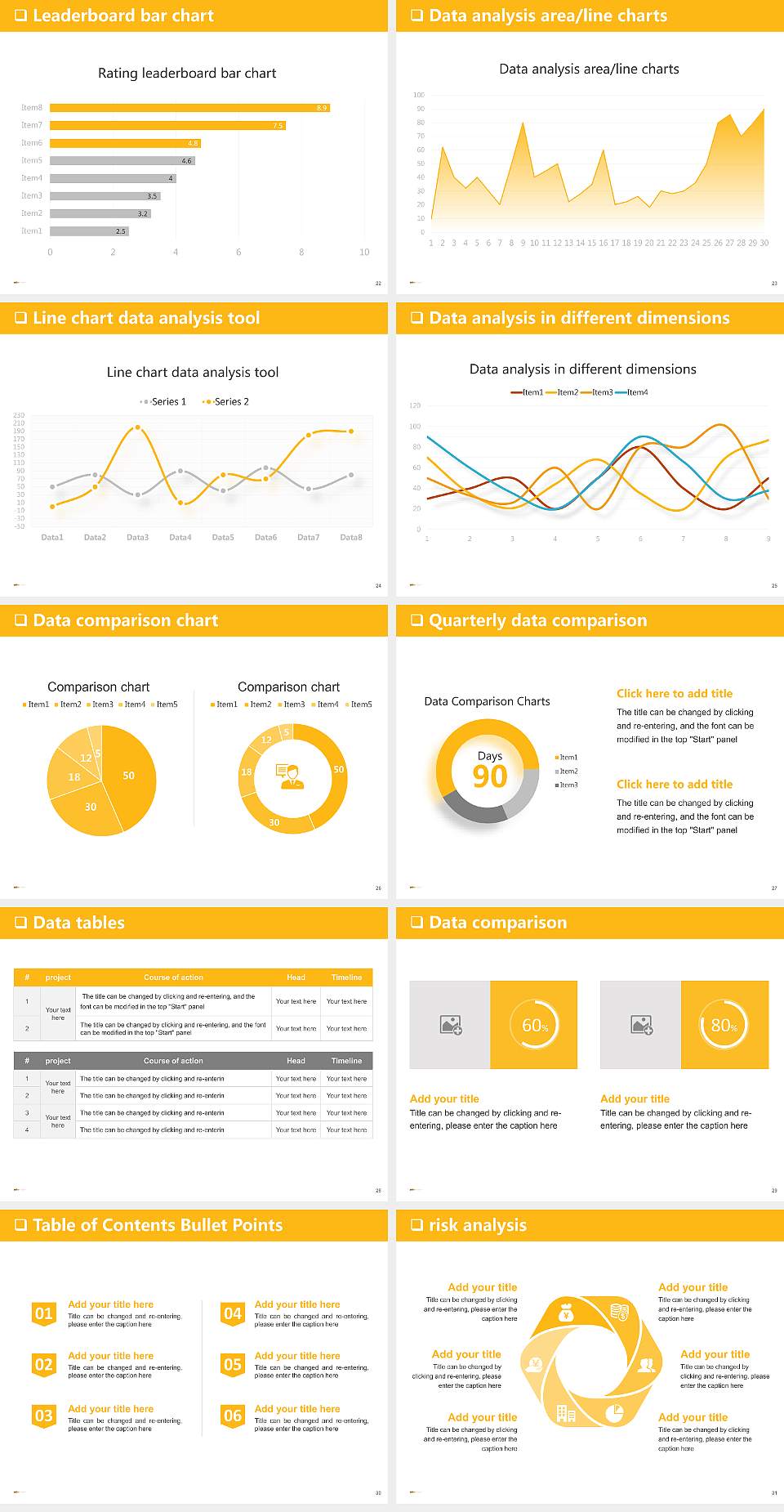 Adler Graduate School General Purpose PPT Template4:3 ratio PPT effect preview image4