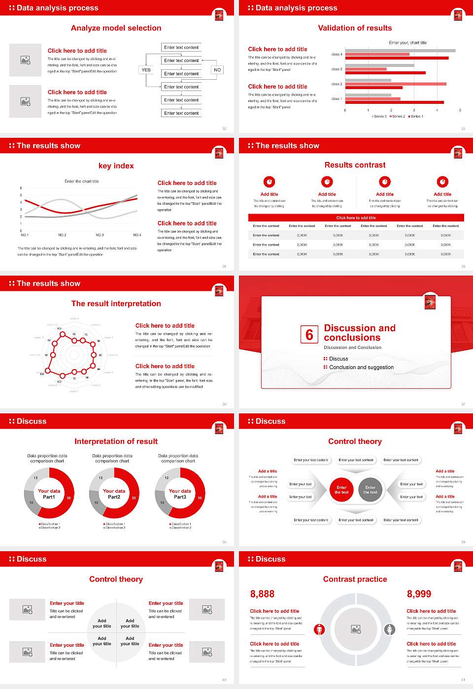 Acupuncture and Massage College Graduation Thesis Defense PPT Template16:9 ratio PPT effect preview image5