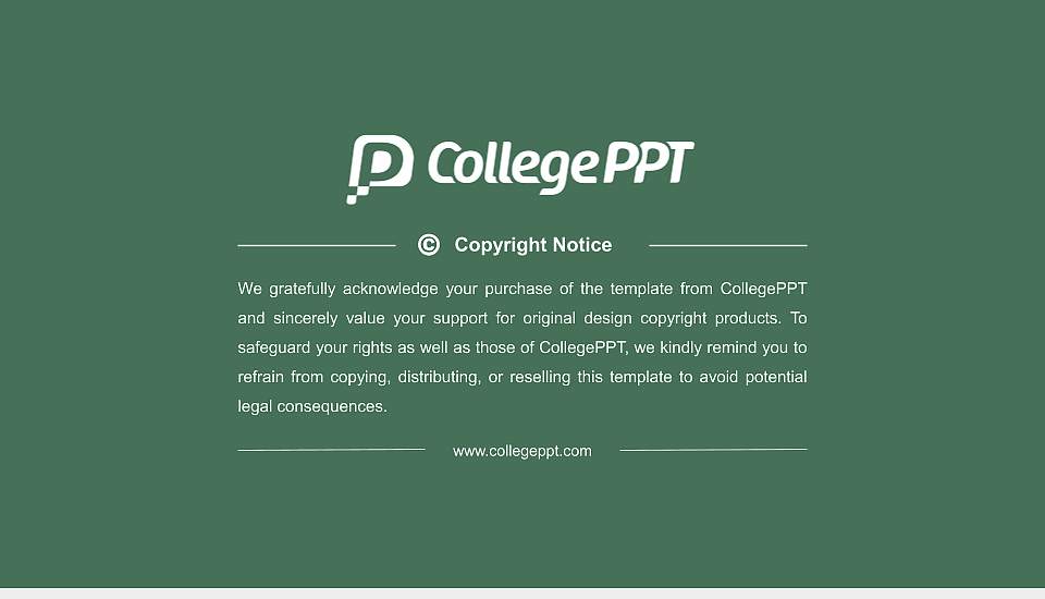 Appalachian School of Law Thesis Proposal/Graduation Defense PPT Template16:9 ratio PPT effect preview image5