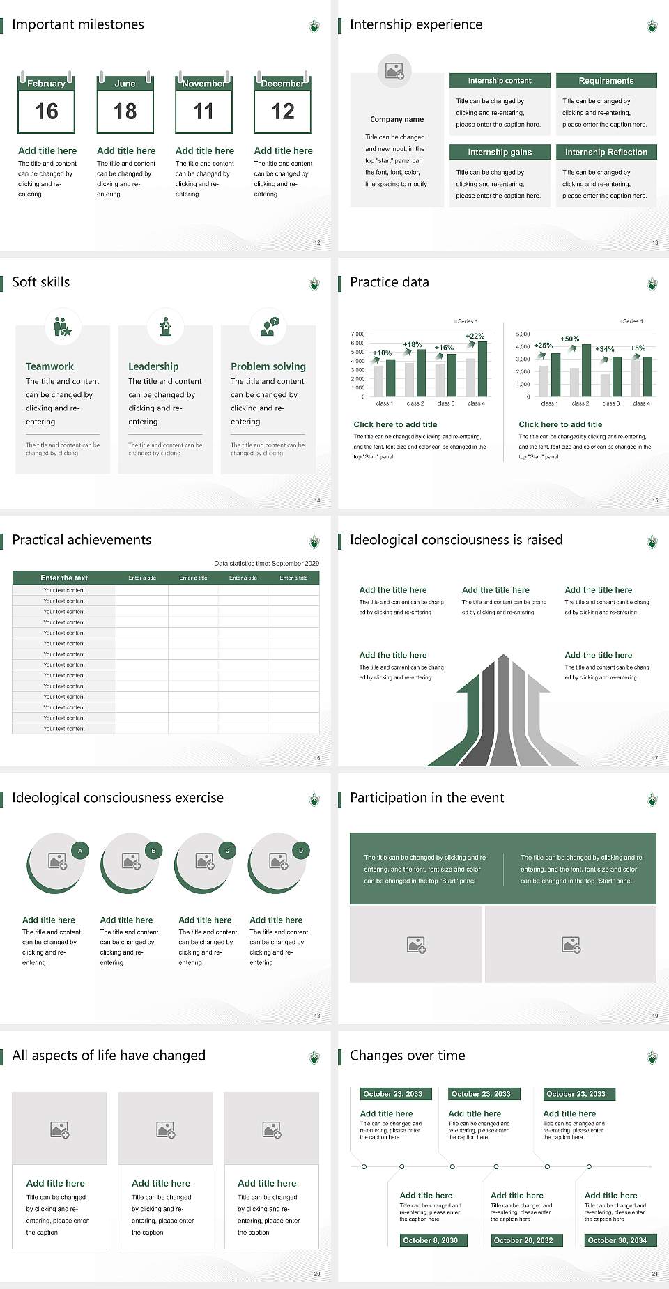 Appalachian School of Law National Scholarship Defense PPT Template4:3 ratio PPT effect preview image3