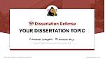 Academy of Chinese Culture and Health Sciences Disputation Powerpoint Vorlage