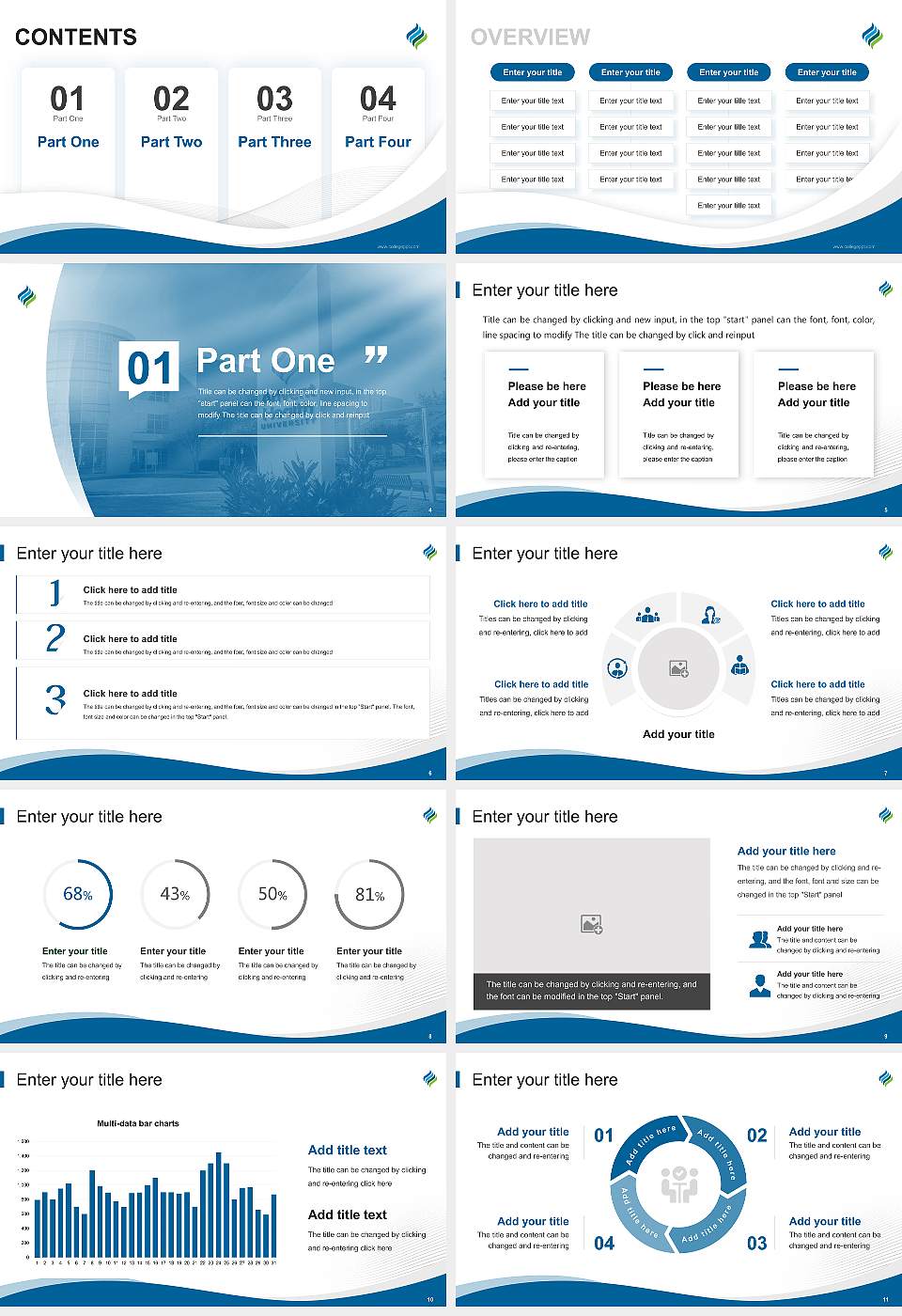 Adventhealth University Lecture Sharing and Networking Event PPT Template16:9 ratio PPT effect preview image2