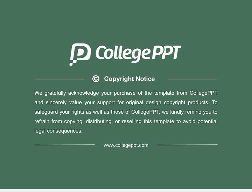 Appalachian School of Law Thesis Proposal/Graduation Defense PPT Template4:3 ratio PPT effect preview image5