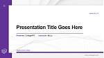 Agnes Scott College Thesis Proposal/Graduation Defense PPT Template