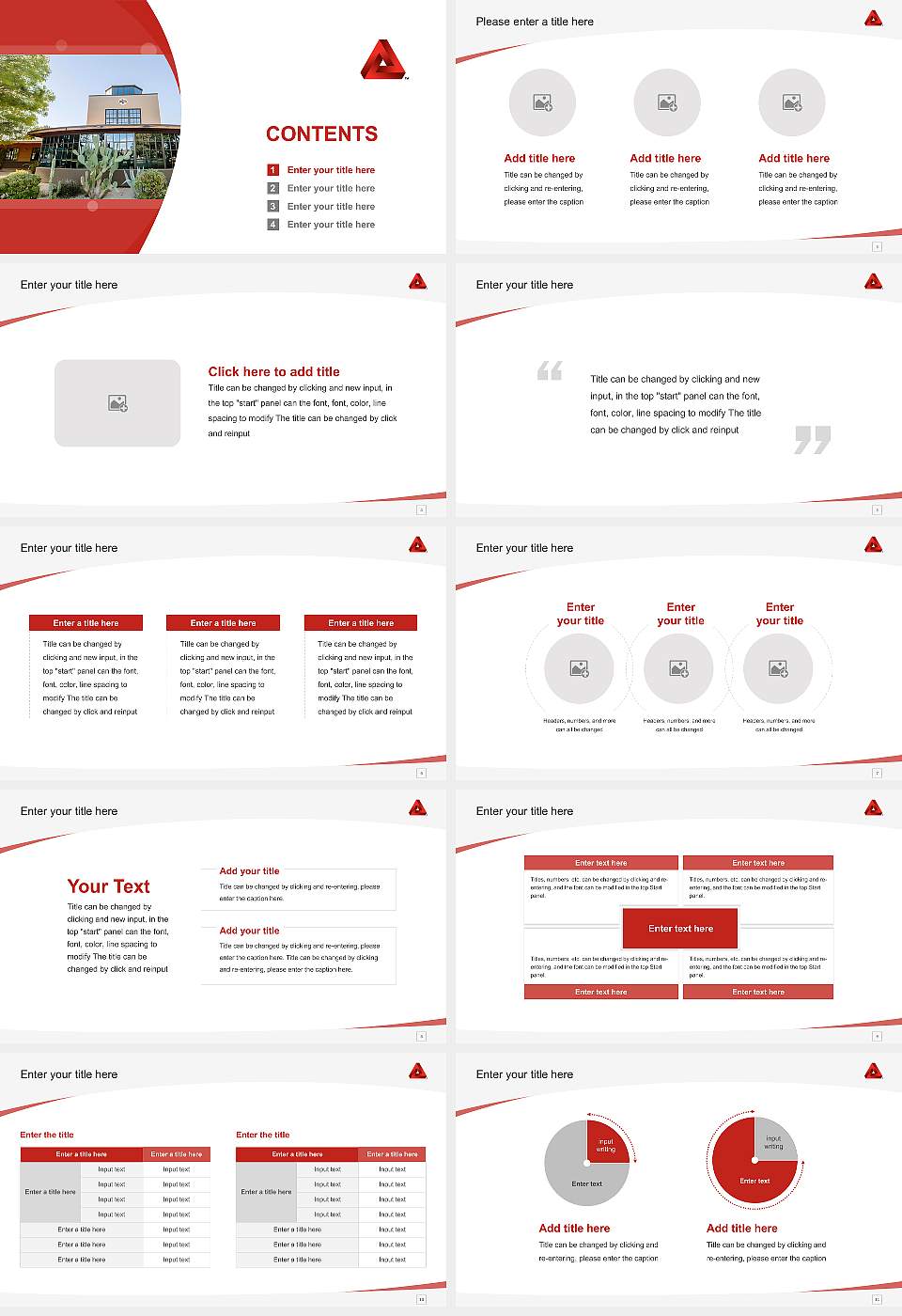 Arizona Christian University Course/Courseware Creation PPT Template16:9 ratio PPT effect preview image2