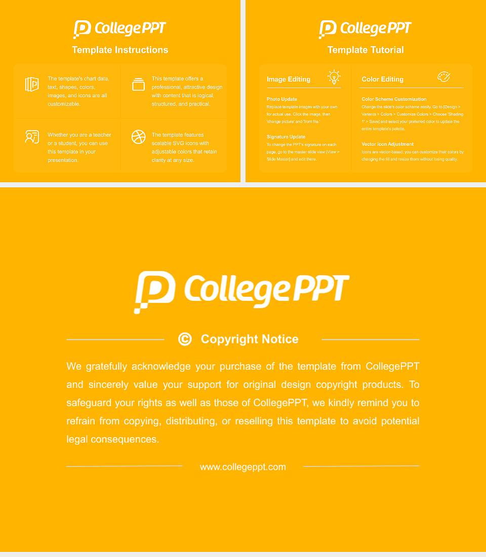 Adelphi University Course/Courseware Creation PPT Template4:3 ratio PPT effect preview image5
