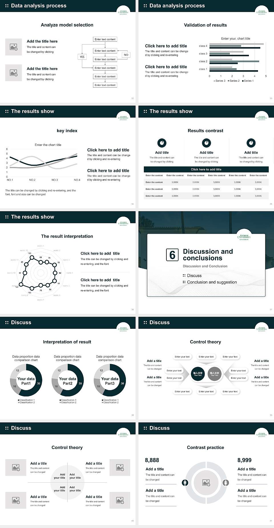 Antioch University-Santa Barbara Graduation Thesis Defense PPT Template4:3 ratio PPT effect preview image5