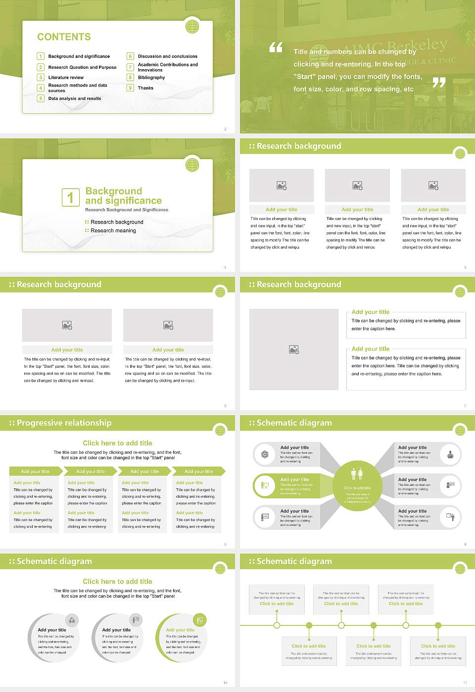 Acupuncture and Integrative Medicine College-Berkeley Graduation Thesis Defense PPT Template16:9 ratio PPT effect preview image2