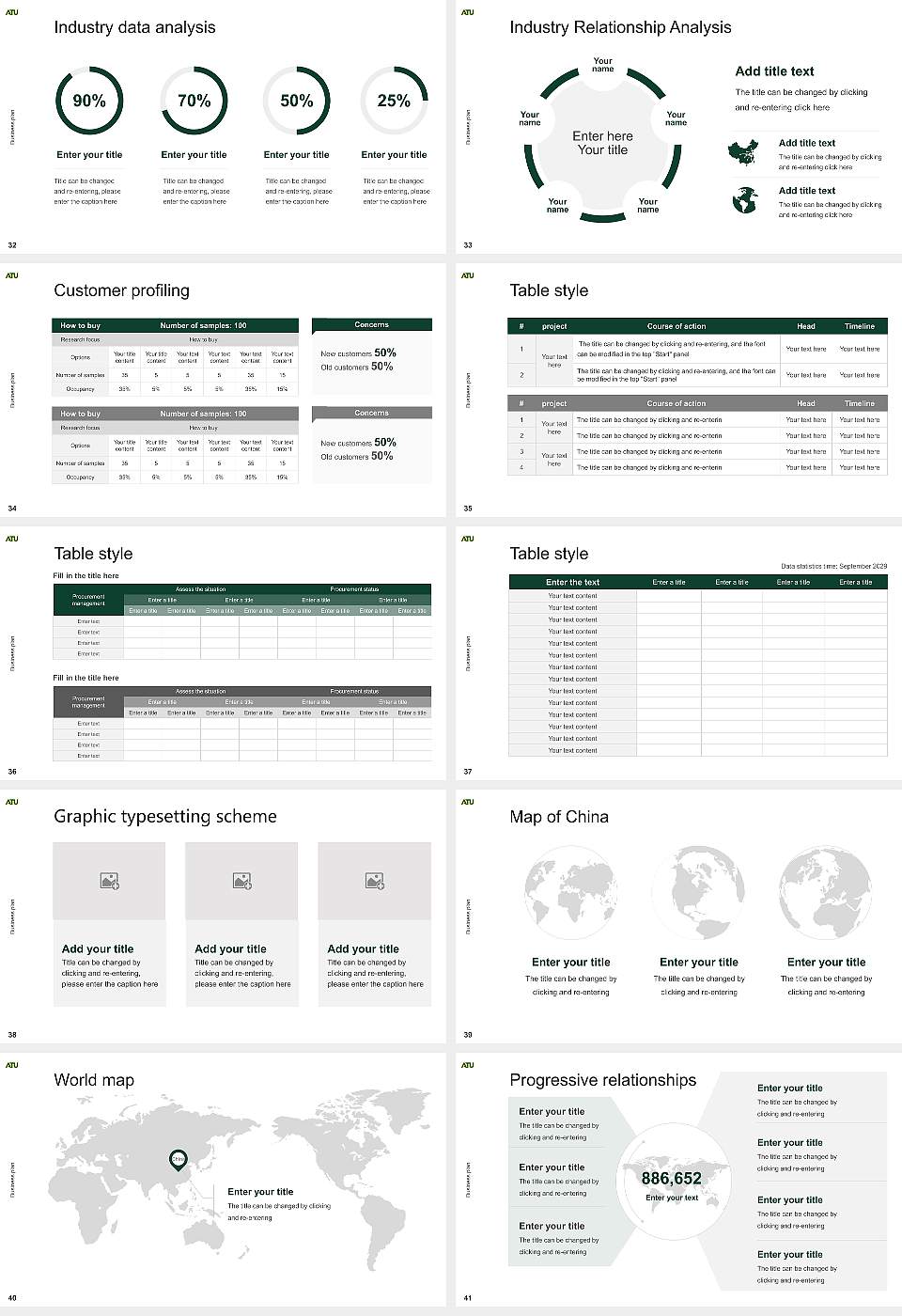 Arkansas Tech University Competition/Entrepreneurship Contest PPT Template16:9 ratio PPT effect preview image5