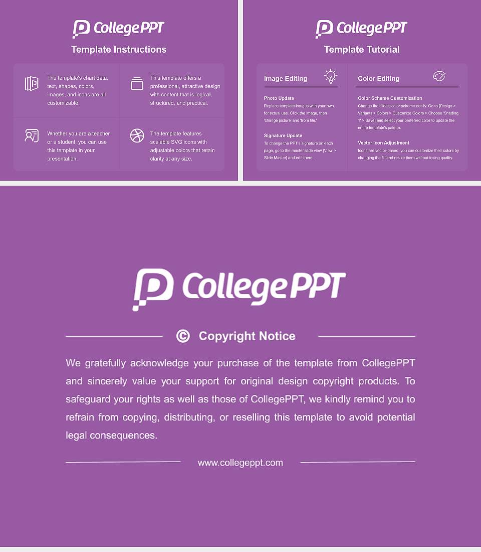 Arkansas Baptist College Course/Courseware Creation PPT Template4:3 ratio PPT effect preview image5
