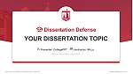 Belmont Abbey College Graduation Thesis Defense PPT Template