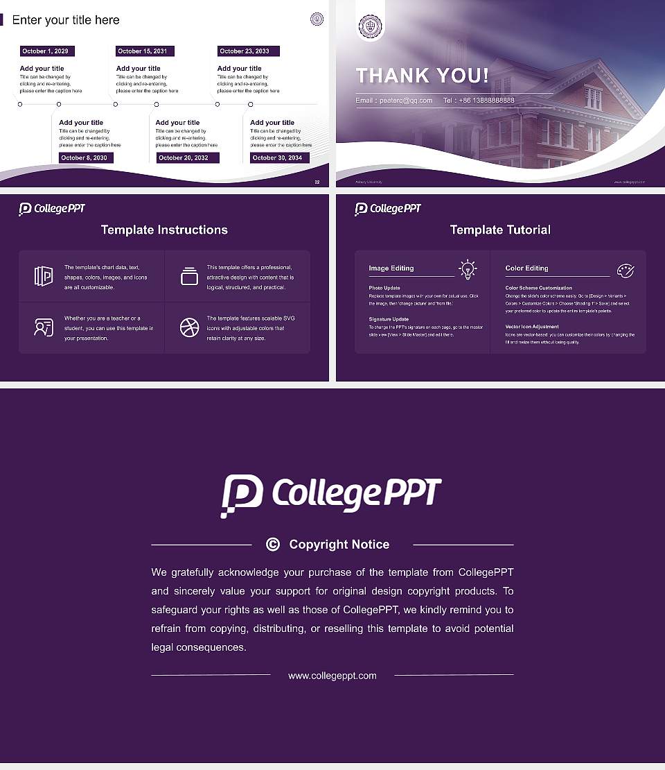 Asbury University Lecture Sharing and Networking Event PPT Template16:9 ratio PPT effect preview image4
