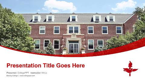 Barclay College Course/Courseware Creation PPT Template
