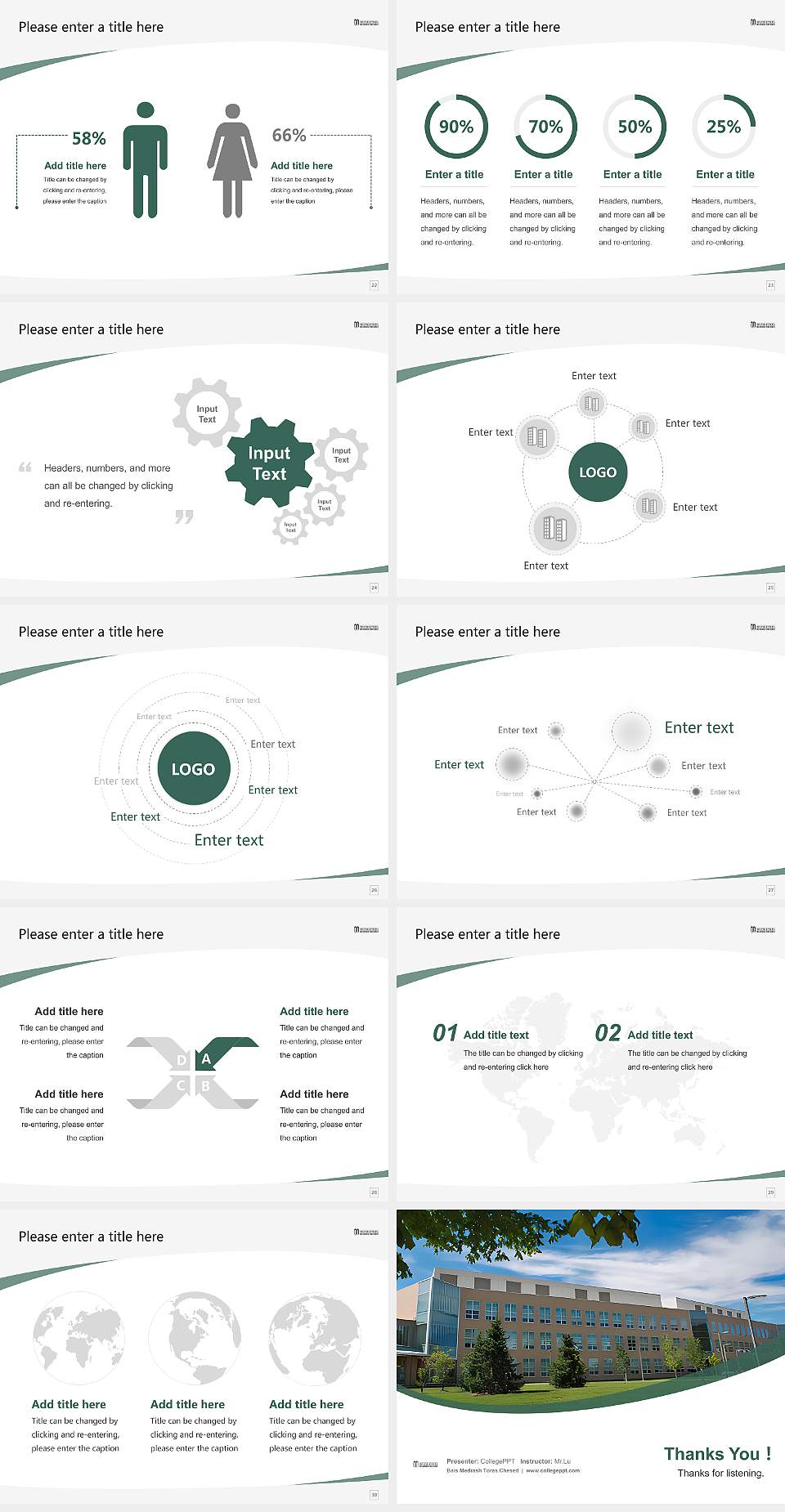 Bais Medrash Toras Chesed Course/Courseware Creation PPT Template4:3 ratio PPT effect preview image4