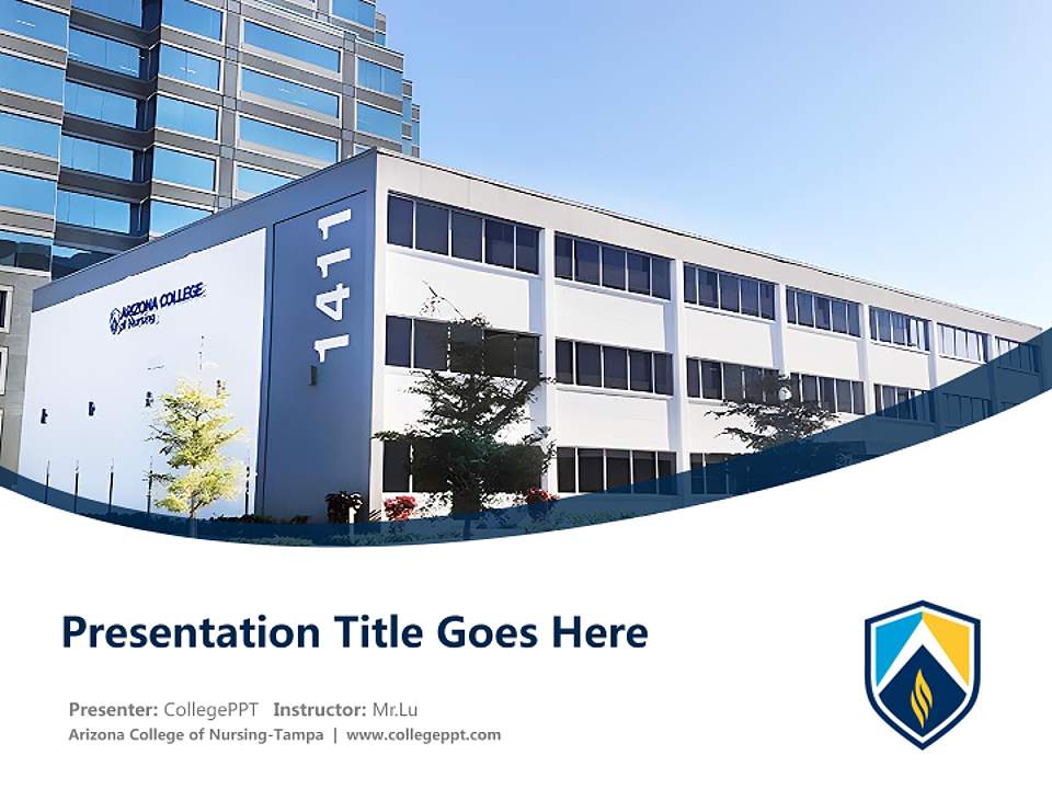 Arizona College of Nursing-Tampa Course/Courseware Creation PPT Template4:3 ratio PPT effect preview image5