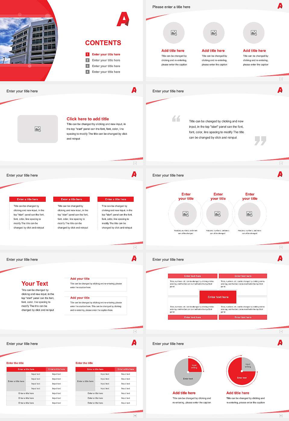 Atlantis University Course/Courseware Creation PPT Template16:9 ratio PPT effect preview image2