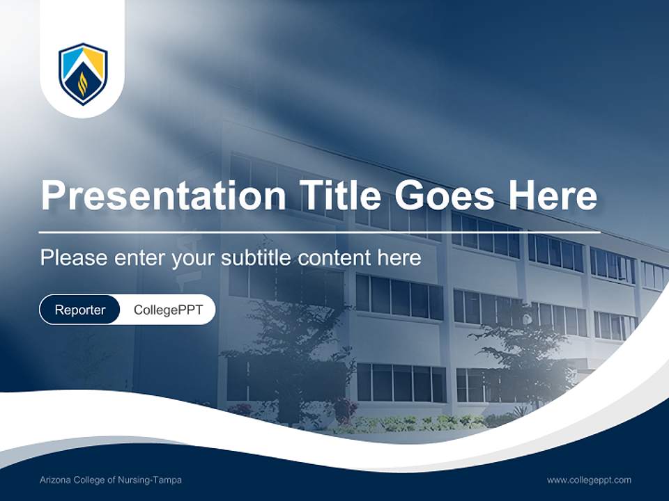 Arizona College of Nursing-Tampa Lecture Sharing and Networking Event PPT Template4:3 ratio PPT effect preview image4