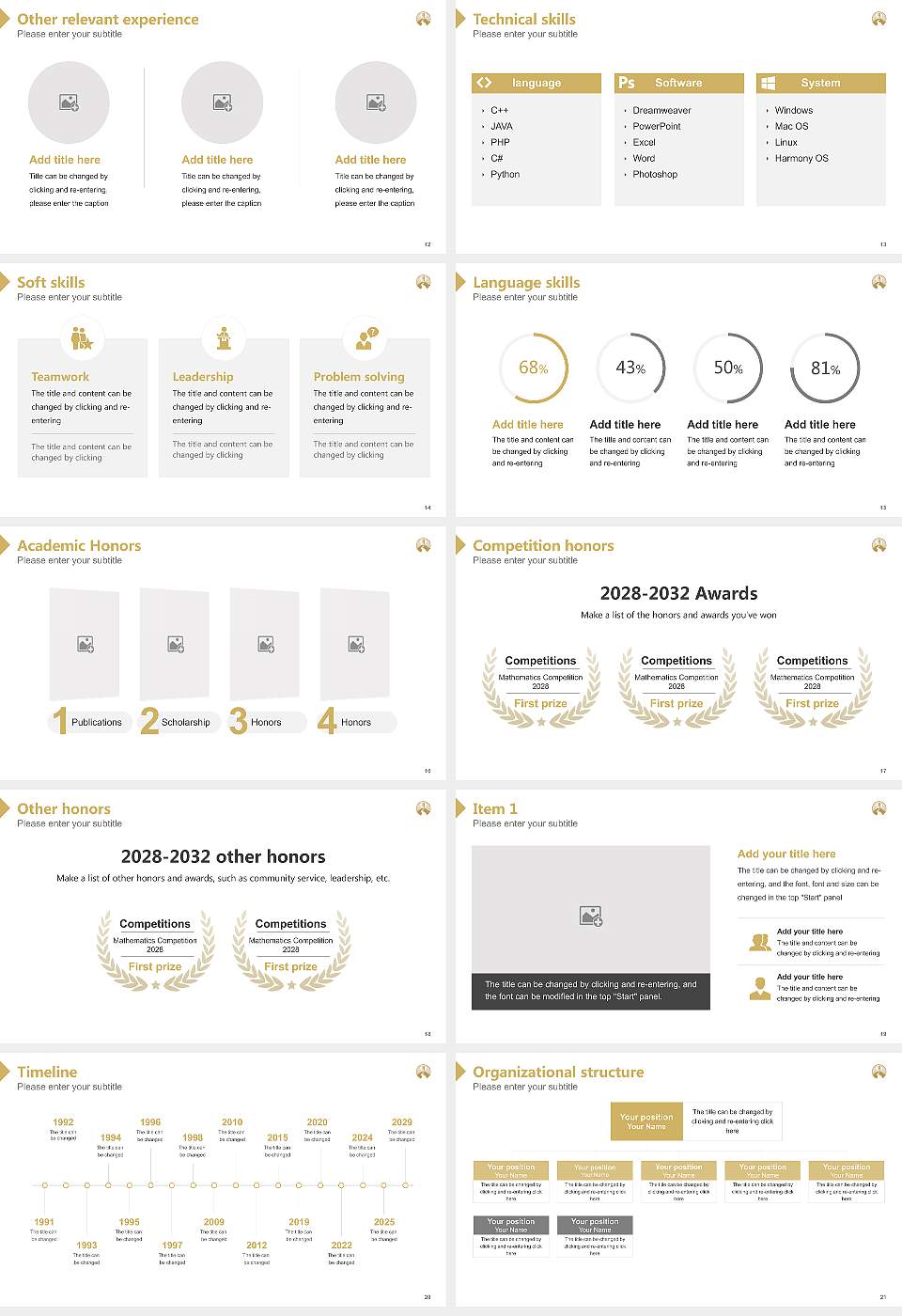 Beis Medrash Heichal Dovid Resume PPT Template16:9 ratio PPT effect preview image3